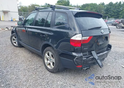 2007 BMW X3 3.0Si from USA, damaged, VIN WBXPC93407WF15926